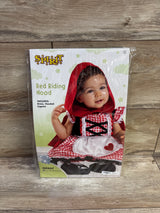 Spirit 2pc Red Riding Hood Costume Red sz 12-18m