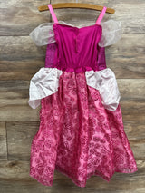 Sleeping Beauty Glitter Costume Dress Pink sz  4-6X
