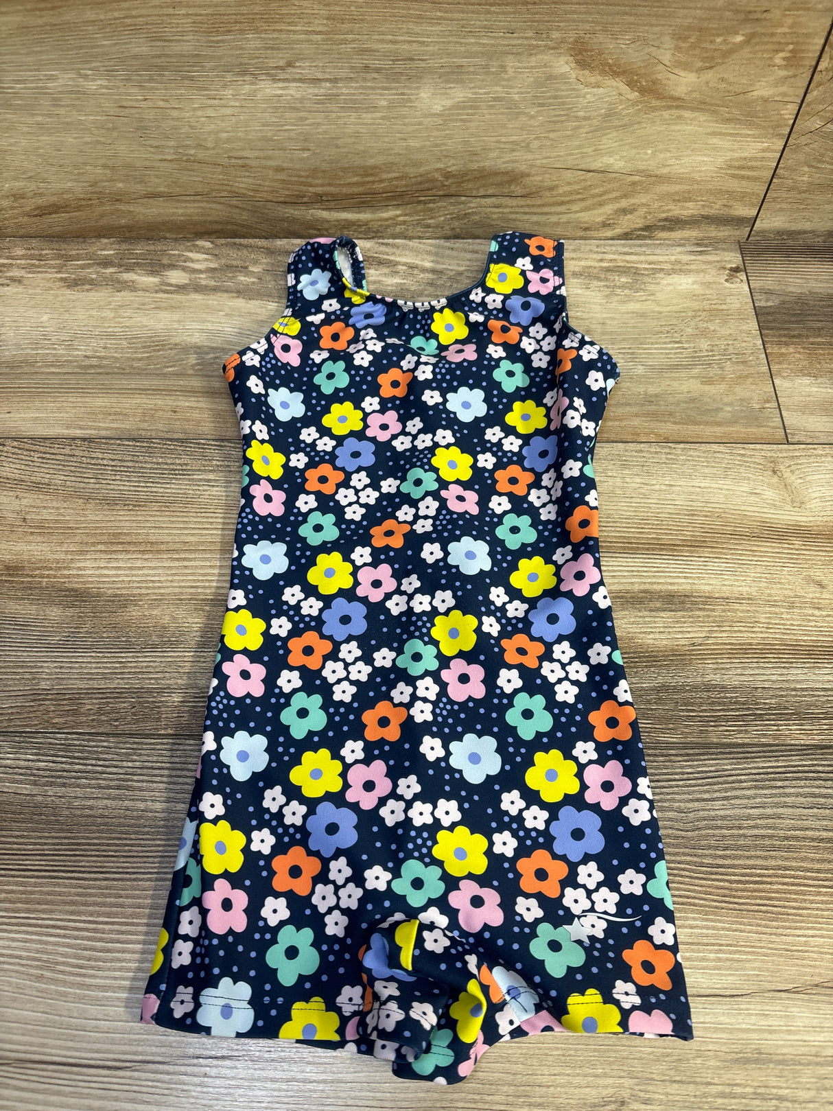 Destira Floral Leotard Navy sz 5T