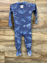 Burt's Bees Baby Organic Dino Sleeper Blue sz 18m