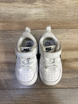 Nike Court Borough Low Recraft 'White Black' Sneakers sz 5c