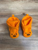 Cat & Jack Pumpkin Crib Booties Orange sz 3c