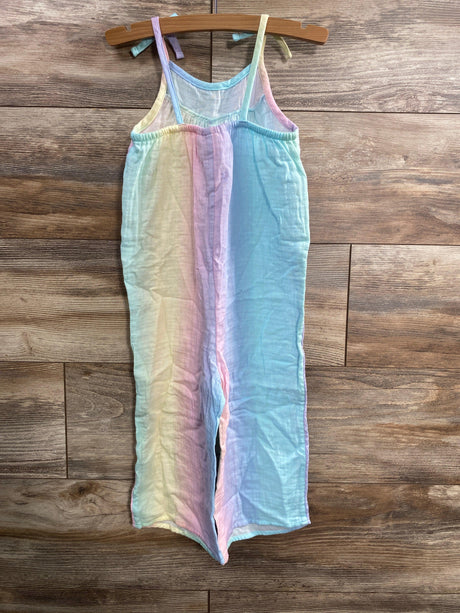 #TakePride Blue Rainbow Jumpsuit sz 4T - Me 'n Mommy To Be