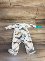 NEW Child Of Mine Blanket Sleeper White sz Preemie