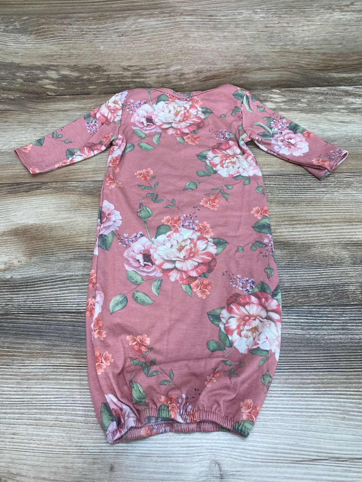 Angel Face Floral Gown Pink sz Newborn