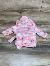 Moon & Stars Hooded Robe Pink sz 0-9m