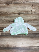 NEW Zara Green Tie Dye Coolest Days Ever Hoodie 12-18m