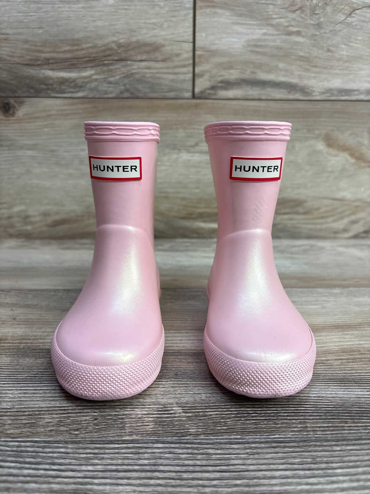 Hunter First Classic Rain Boots Pink sz 4c