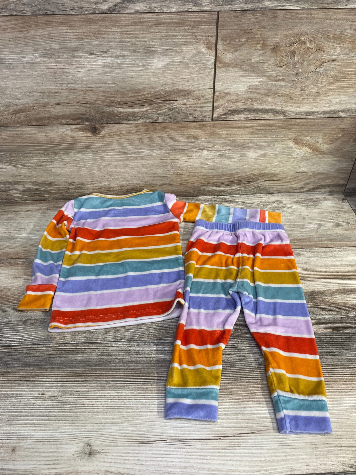 Cat & Jack 2pc Striped Pajama Set sz 18m