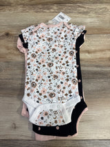 NEW Gerber 3pk Perfect Little Princess Bodysuit Set Pink sz 3-6m