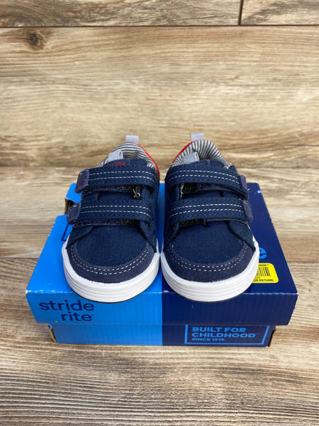 NEW Stride Rite Logan Sneakers Navy sz 4Wc - Me n Mommy To Be