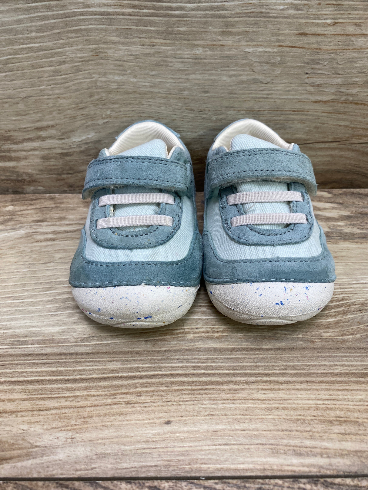 Stride Rite Sprout Sneaker Sage Sz 3.5xw