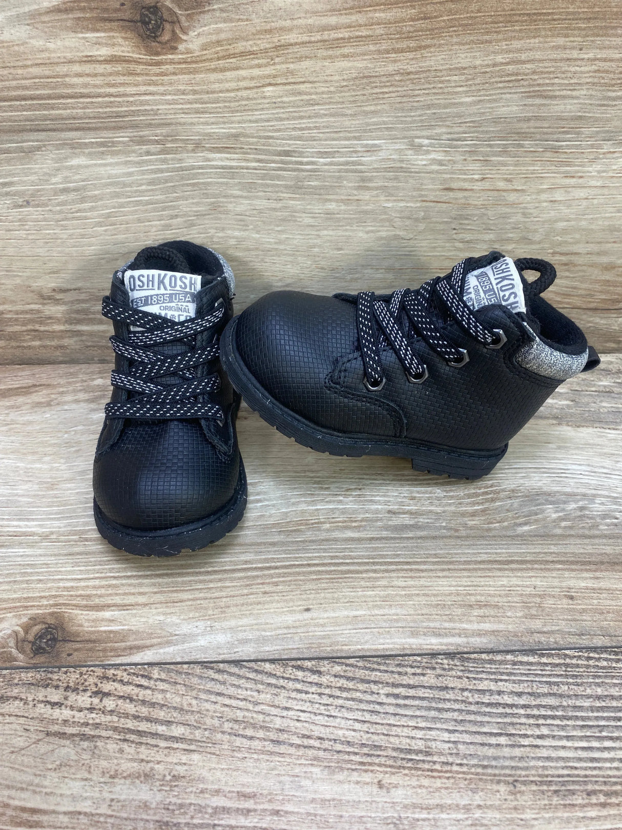 OshKosh Boys Ramon Boots Black Sz 4c