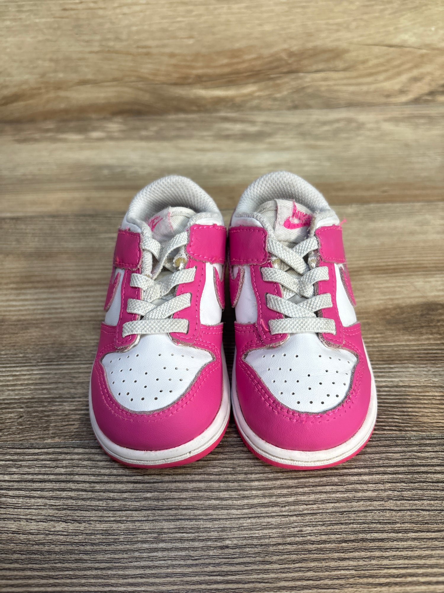 Nike Dunk Low TD 'Laser Fuchsia' Sneakers sz 6c