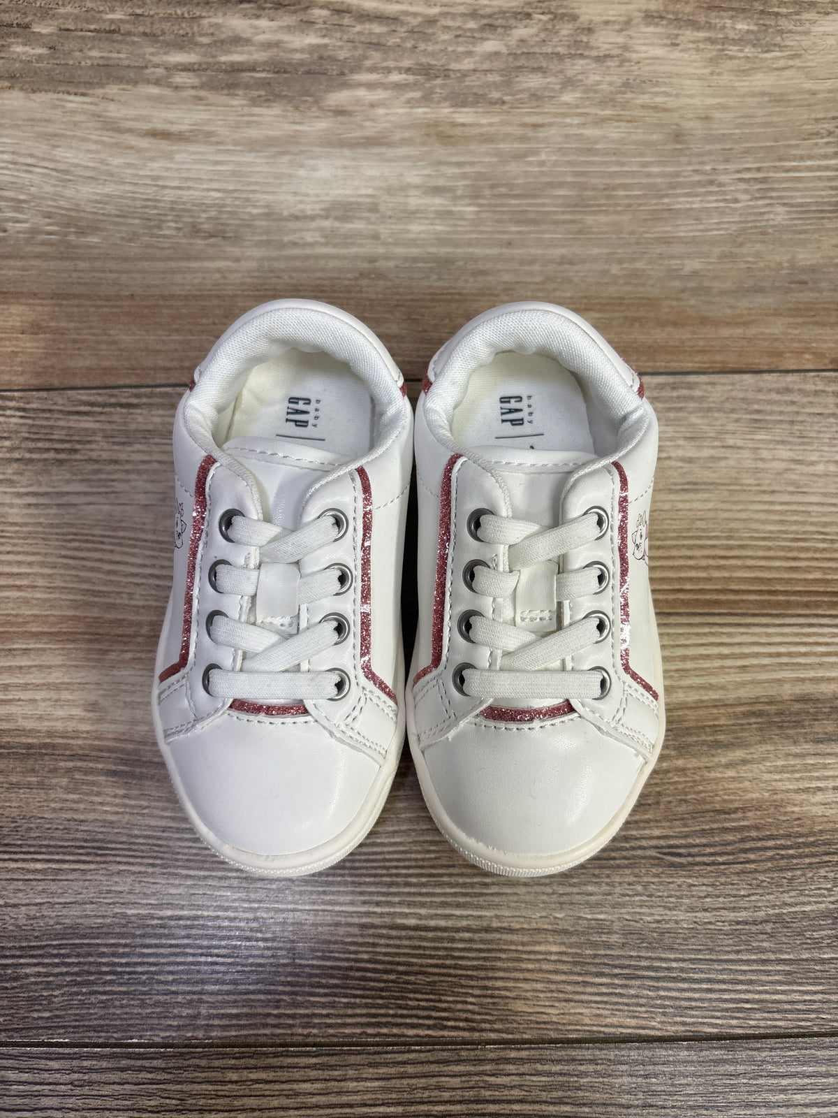 Baby Gap x Disney Marie Sneakers White sz 6c