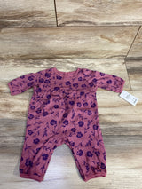 NEW Just One You Ruffled Waffle Knit Coverall Pink sz 3m