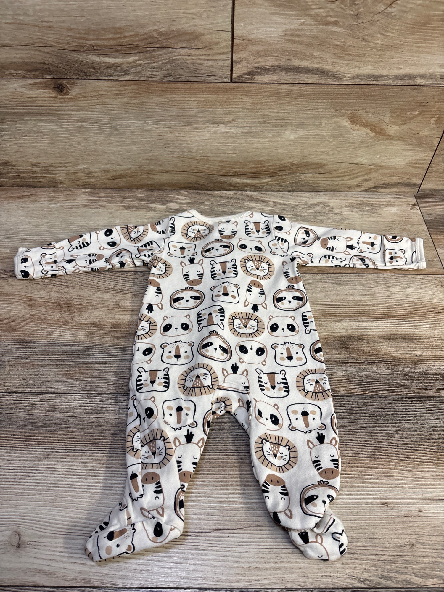 Wonder Nation Animal Sleeper Beige sz 0-3m