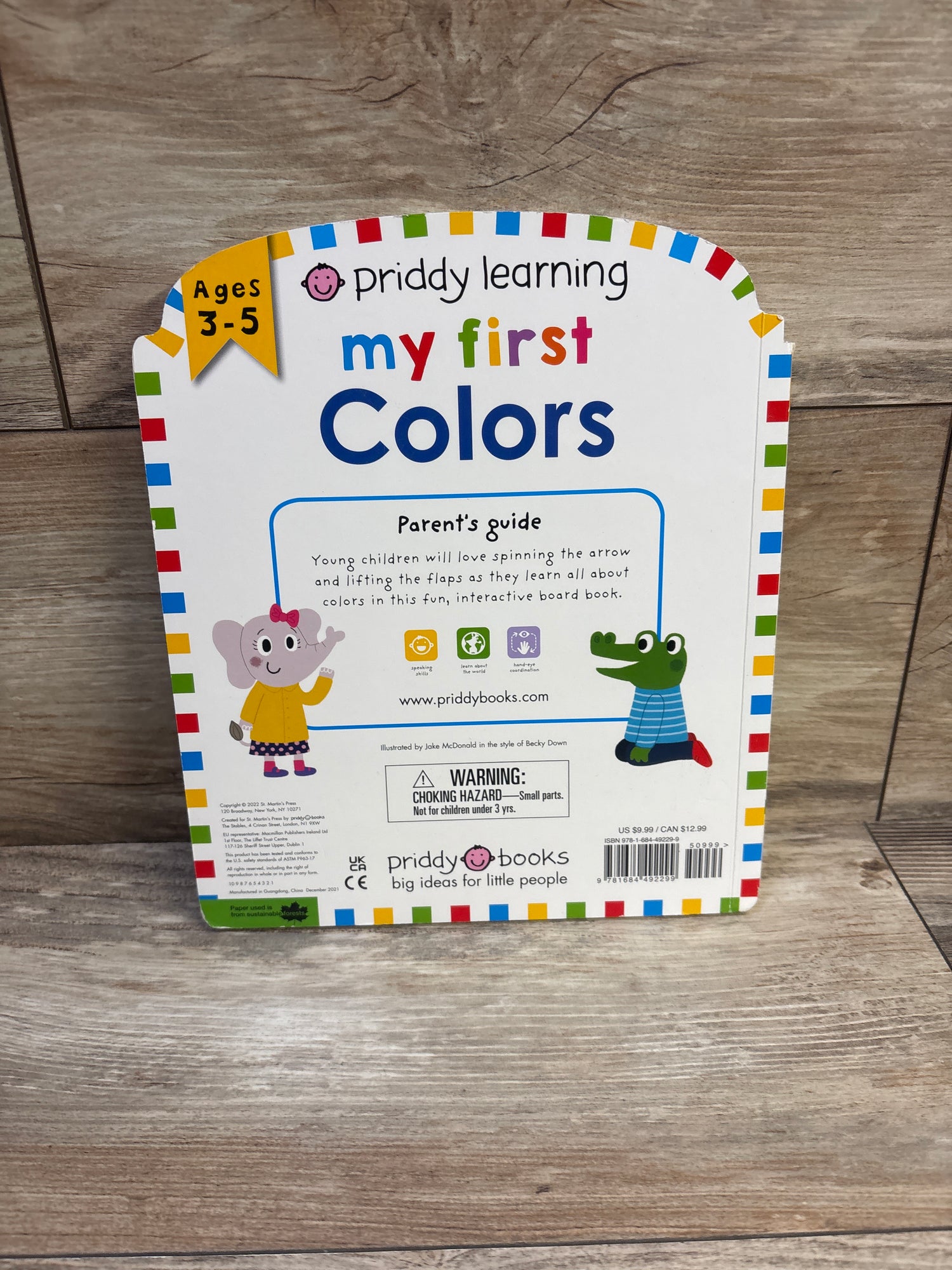My First Colors Board Book