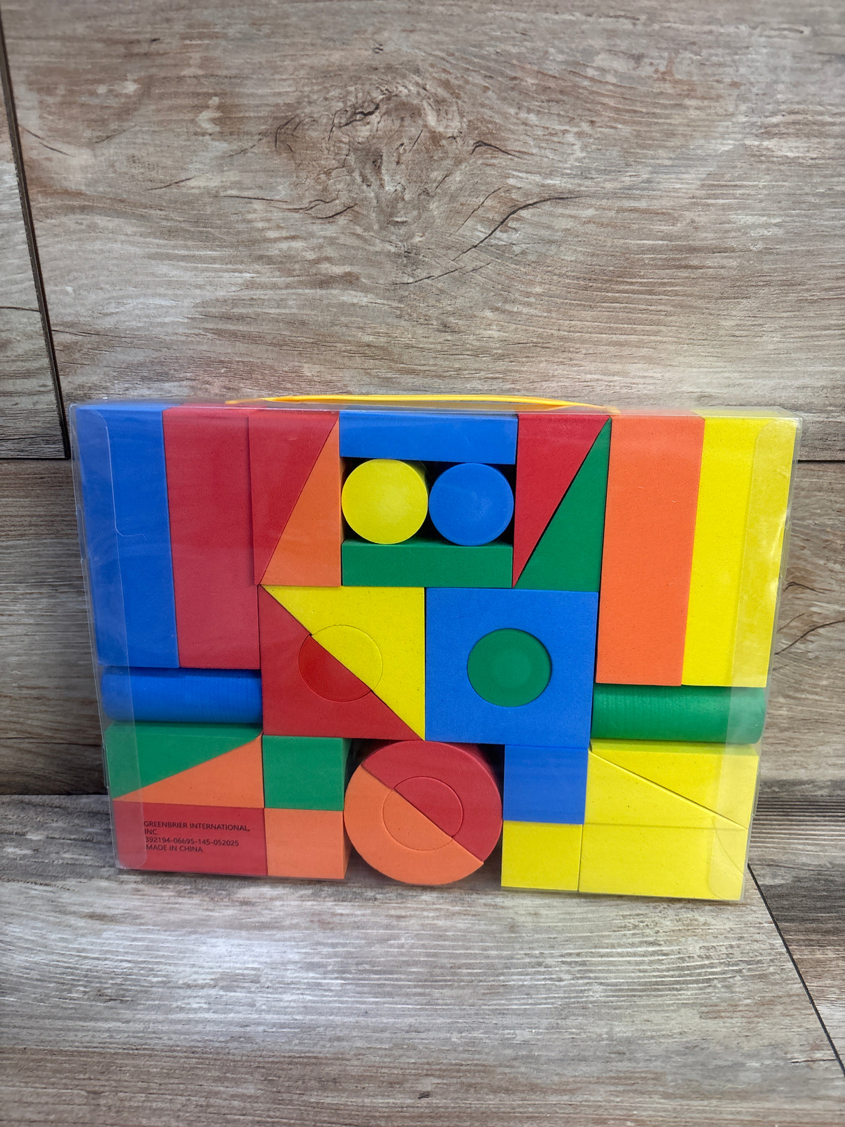 NEW Toy Box 34pc Foam Block Set