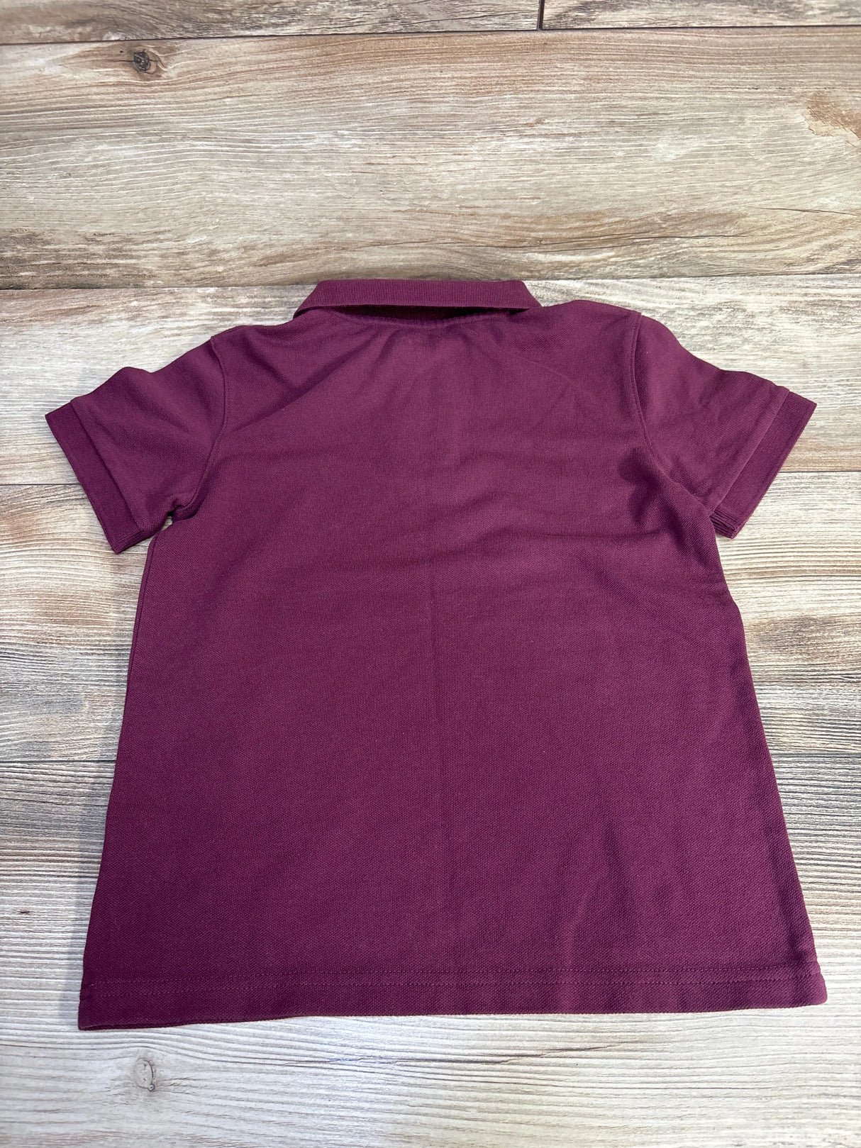 Cat & Jack School Uniform Polo Shirt Burgundy sz 4-5T