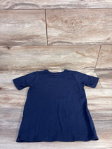 Children's Place Peace On Earth Shirt Navy sz 5T