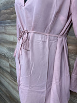 Motherhood Maternity Long Sleeve Blouse Pink sz Small - Me n Mommy To Be