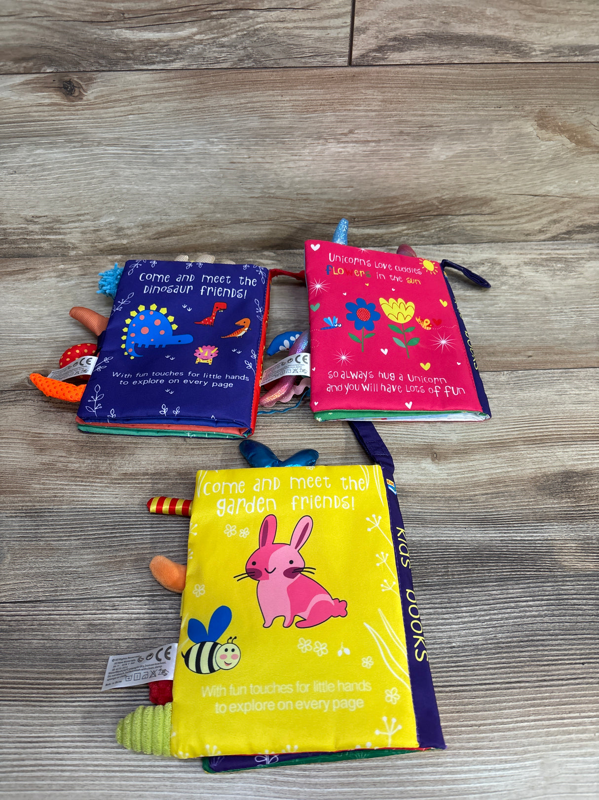 Kidsbooks 3pk Crinkle Tail Soft Books