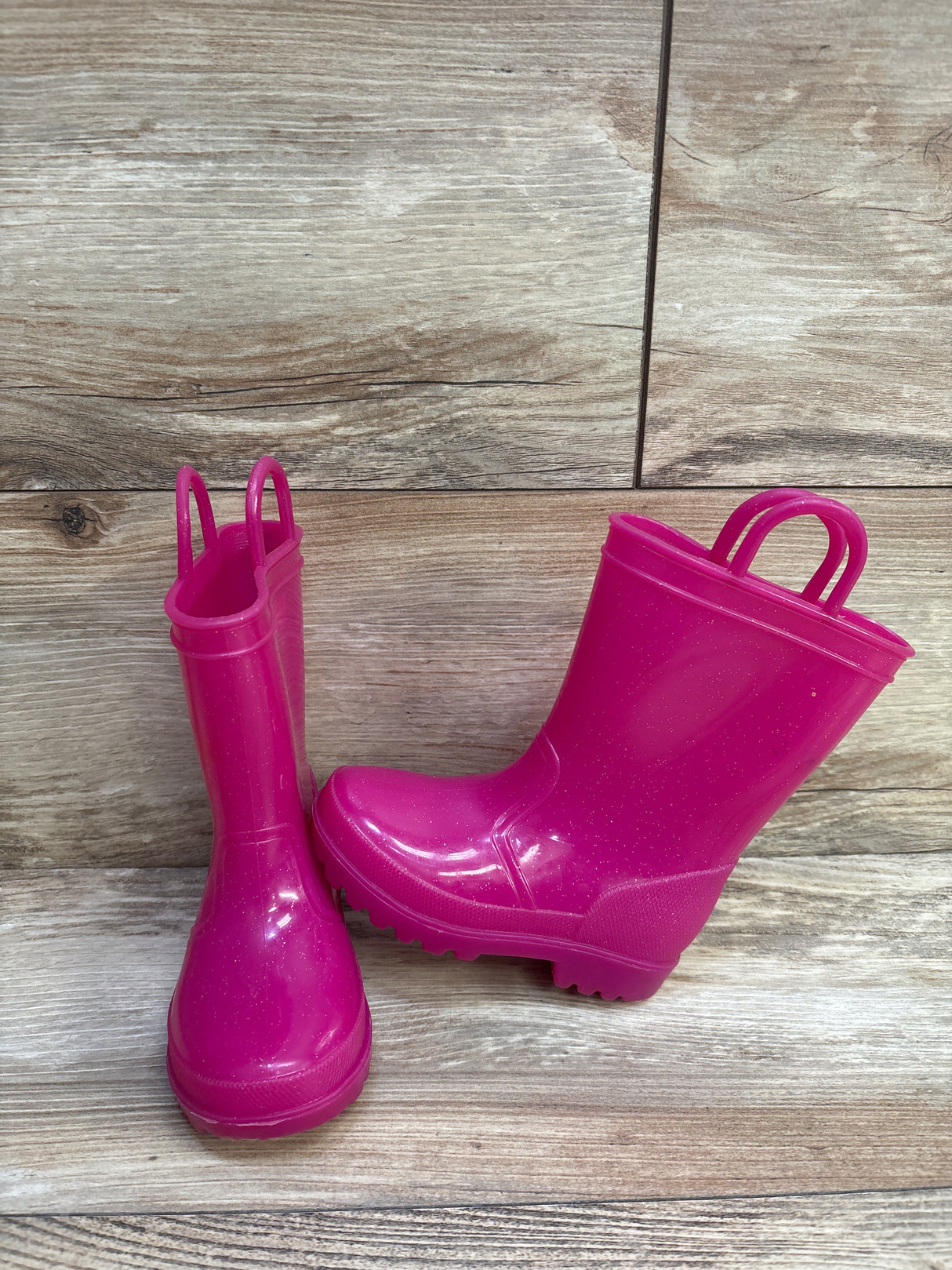 Capelli New York Kids Rain Boots Hot Pink sz 7c