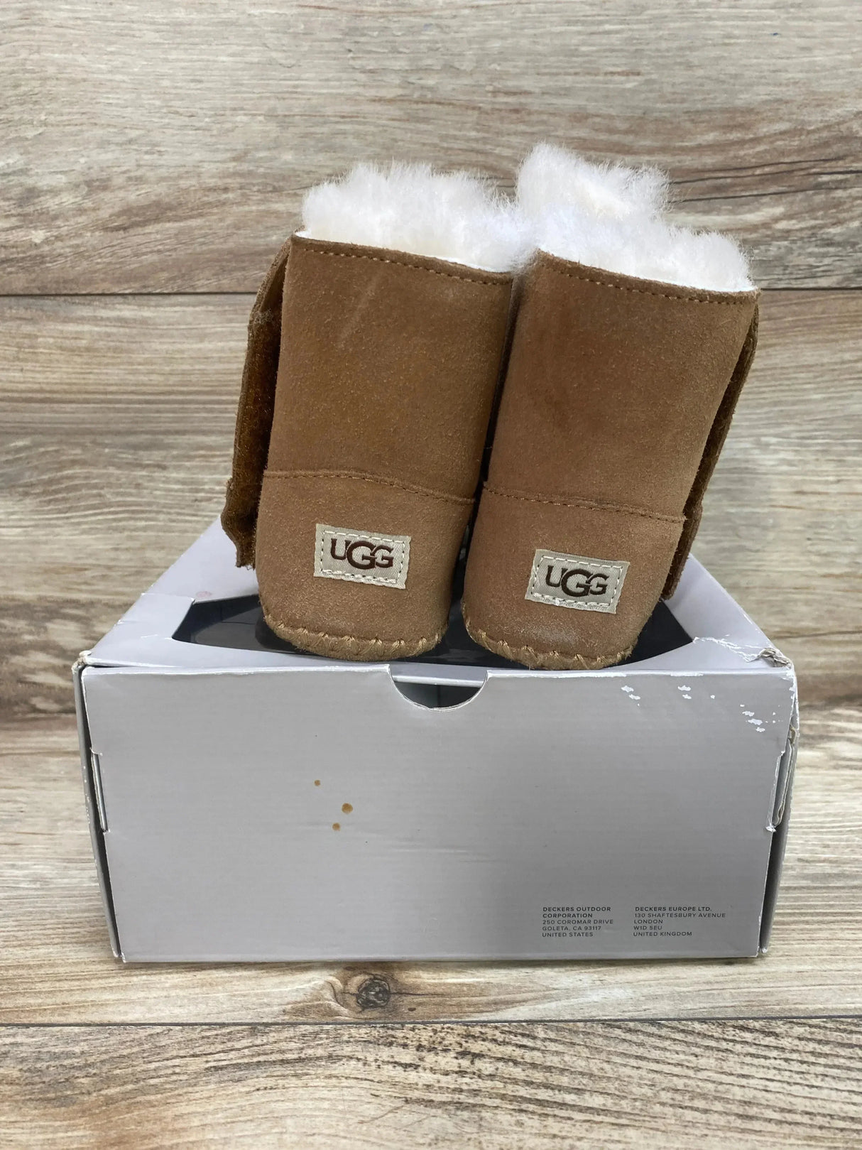 UGG Caden Boot Chestnut Sz 4c/5c - Me n Mommy To Be