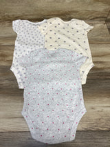 Carter's 3pk Bodysuit Set White sz 6m