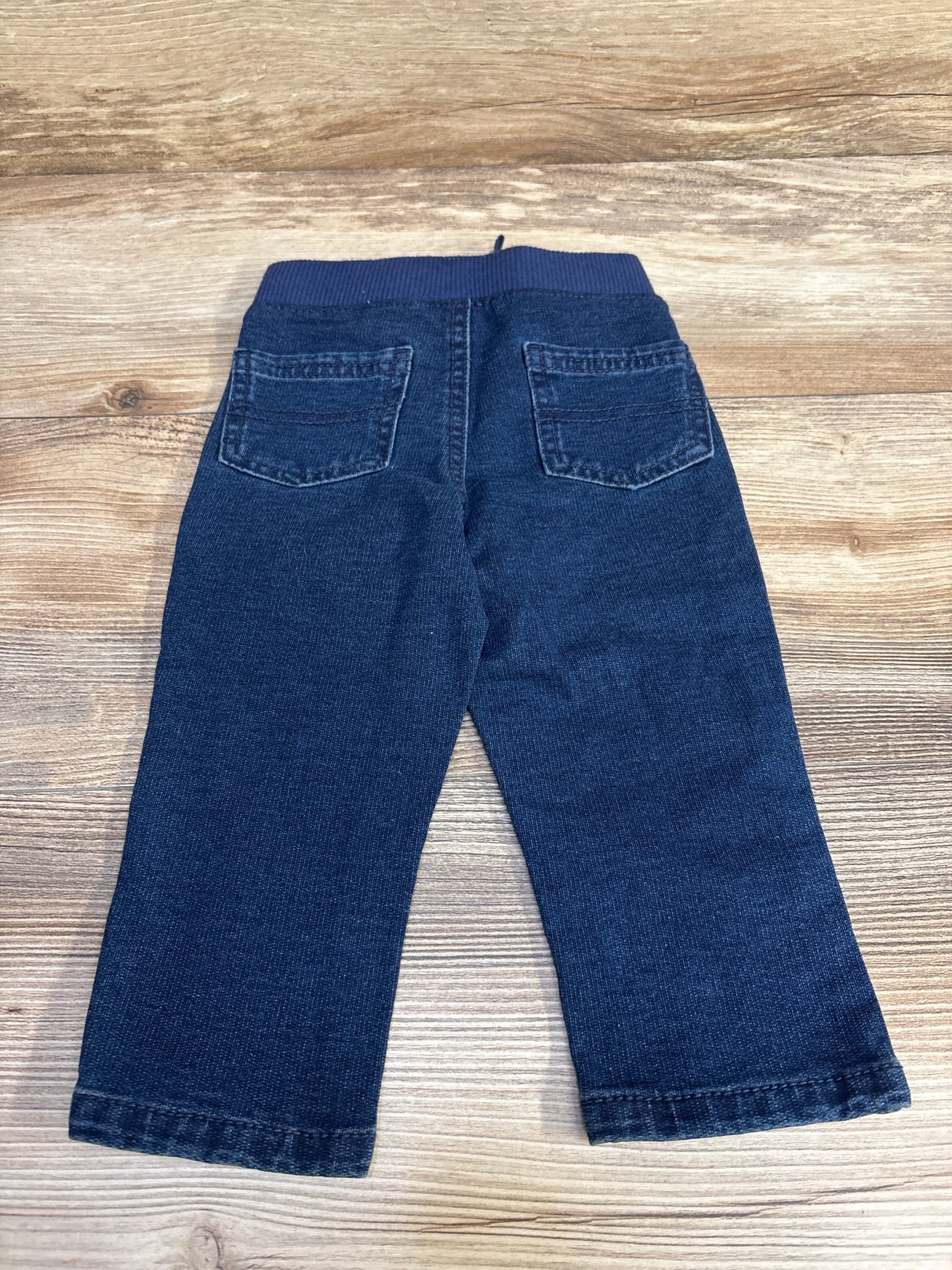 NEW Okie Dokie Knit Waist Pants Blue sz 9m - Me n Mommy To Be