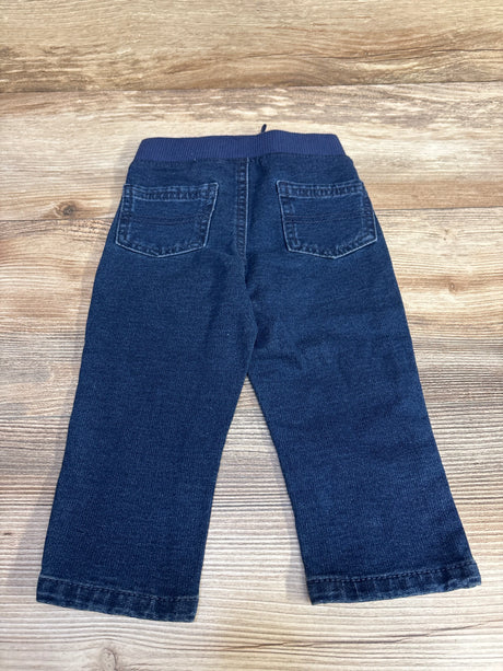 NEW Okie Dokie Knit Waist Pants Blue sz 9m - Me n Mommy To Be
