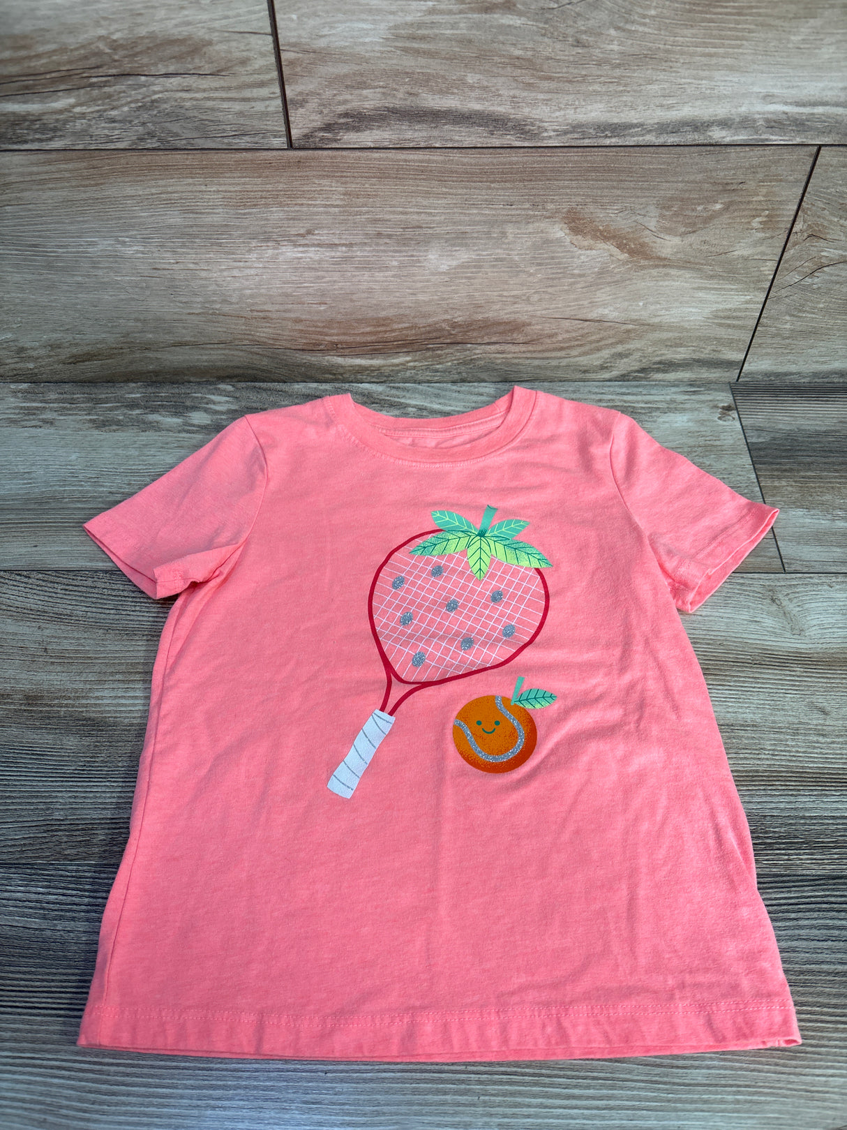 Cat & Jack Shirt Pink sz 5T