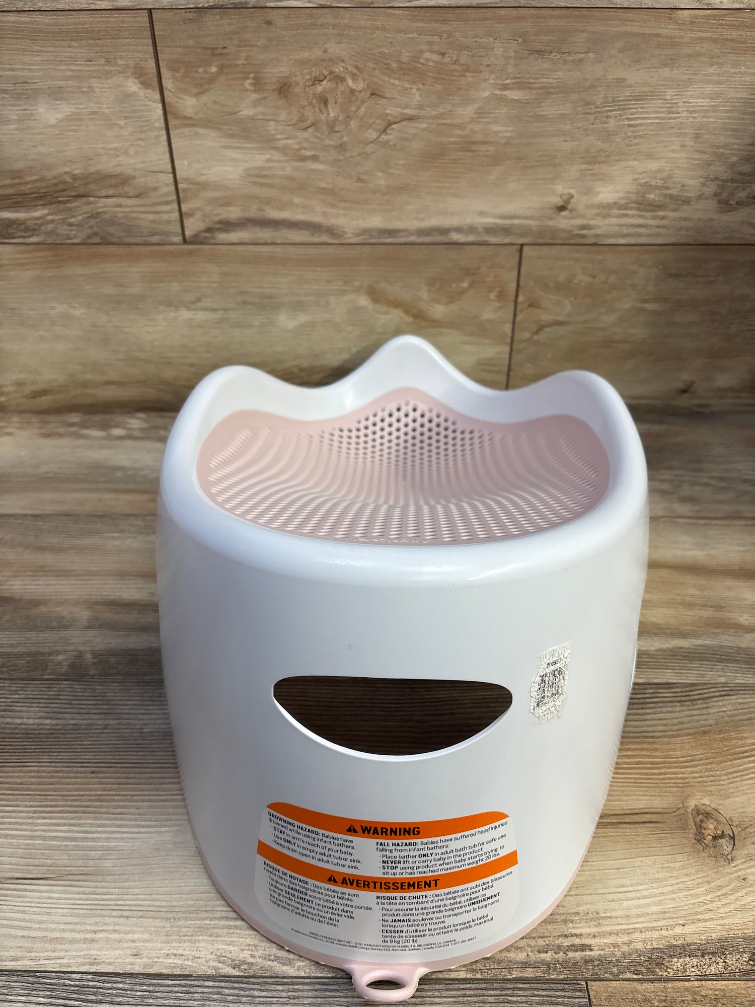 Angelcare Bath Support in Pink