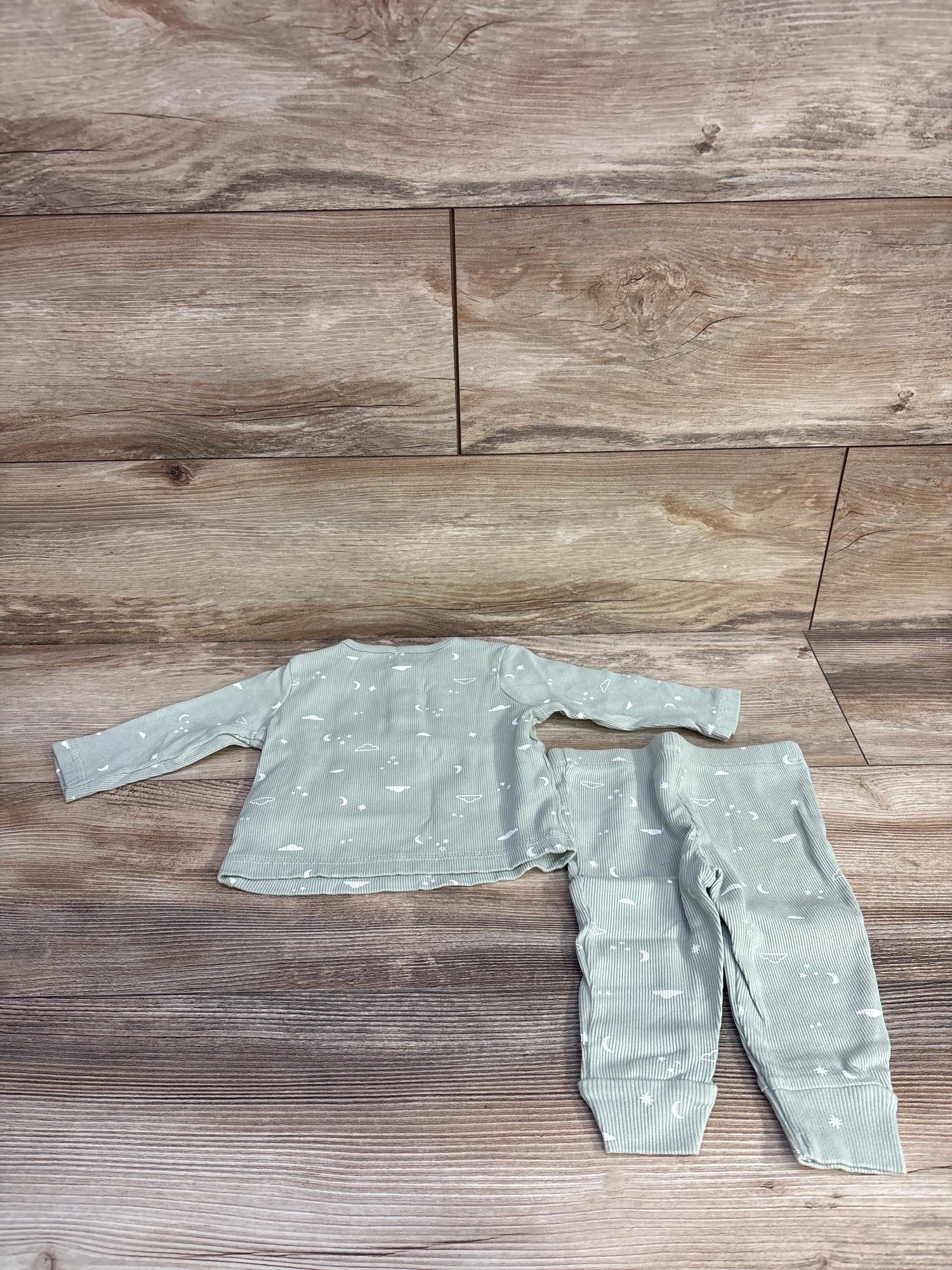 Carter's 2pc Ribbed Henley Shirt & Pants sz 6m