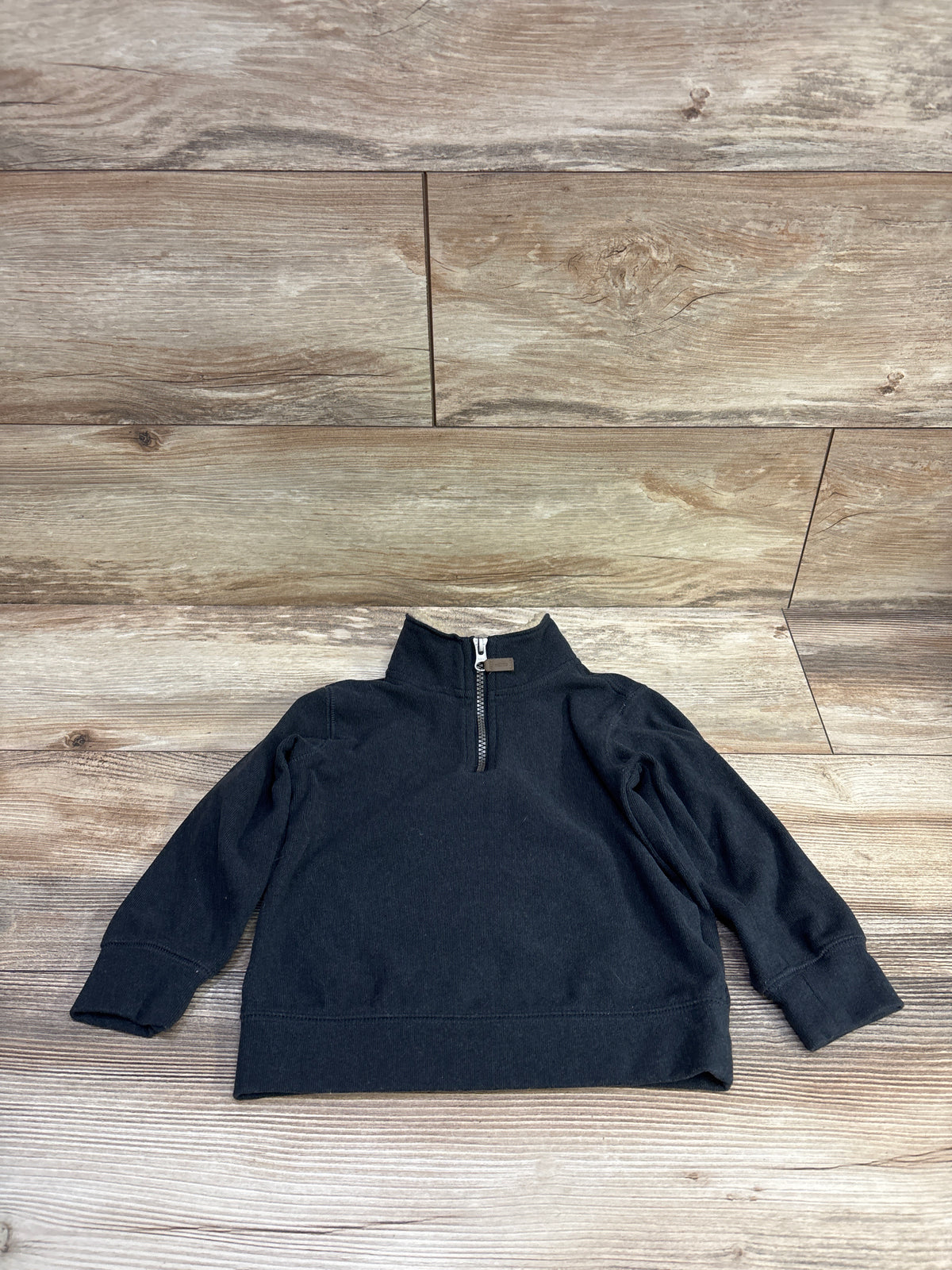 Carter's Quarter-Zip Pullover Sweatshirt Grey sz 2T