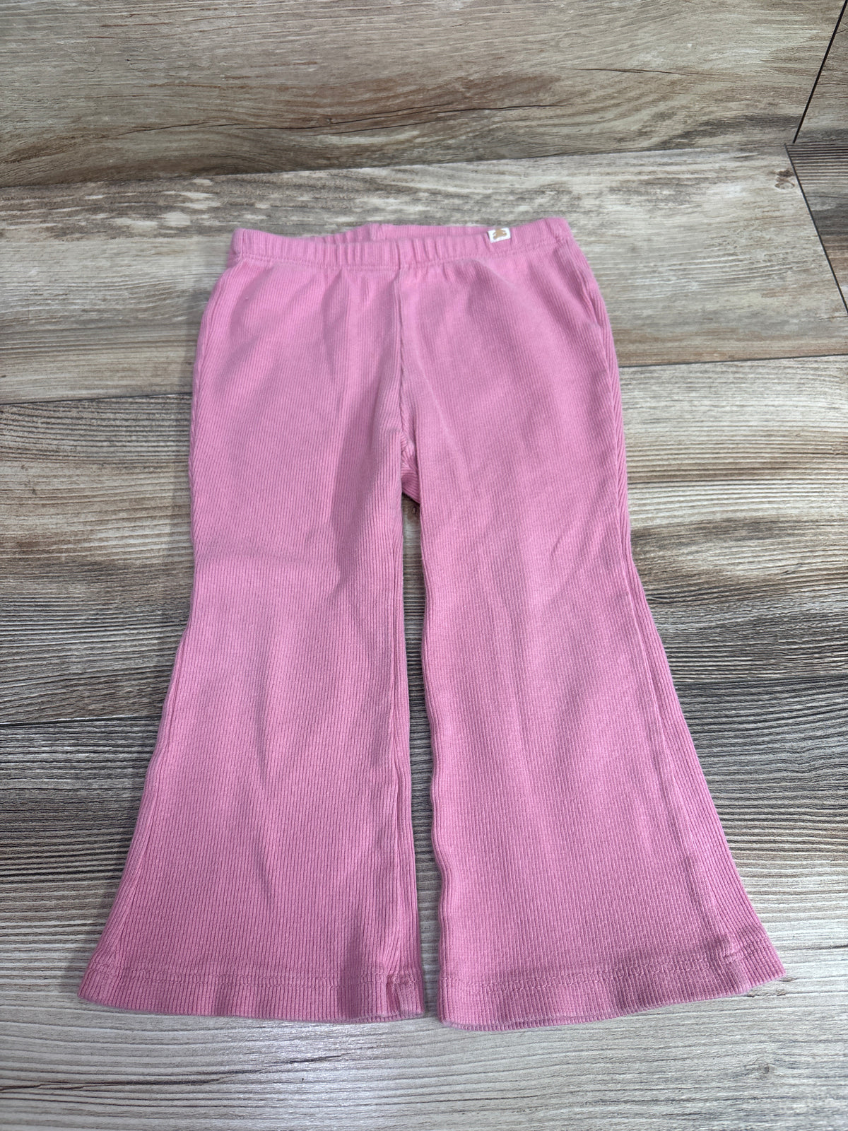 Baby Gap Ribbed Flare Leggings Pink sz 18-24m