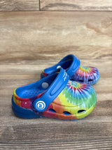 Munchkin by Stride Rite Toddler Boys Light-up Clogs Tie Dye sz 5c