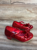 Disney Junior Minnie Mouse Low Heel Dress Up Shoes Red sz 9c