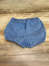 Jumping Beans Chambray Drawstring Shorts Blue sz 4T