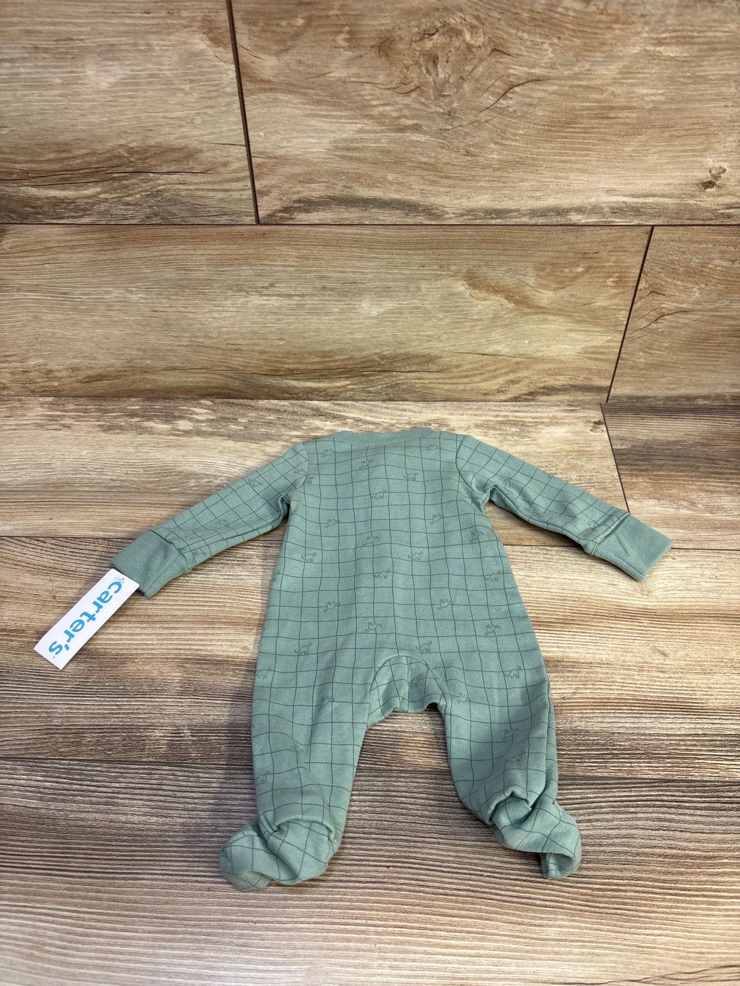 NEW Carter's Sleeper Green sz Preemie