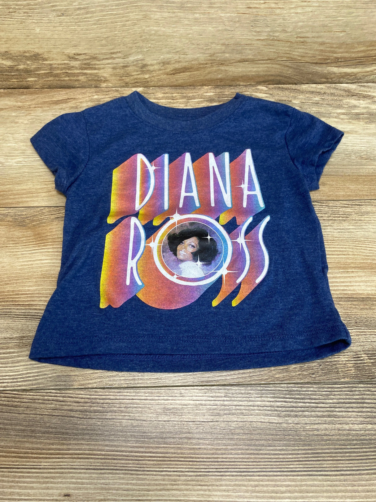 Diana Ross T-Shirt Blue sz 12m