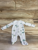 Just One You Ribbed Sleeper Grey sz Newborn