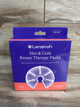 NEW Lansinoh Hot & Cold Breast Therapy Packs 2pk