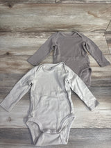H&M Organic 2pk Bodysuit Set sz 6m