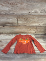 Children's Place Love My Family Pumpkin Shirt Rust sz 3T