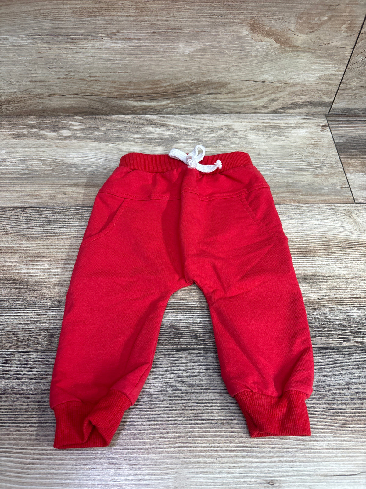 Drawstring Harem Pants Red sz 3-6m