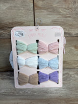 NEW Simply Petals 6pk Pastel Bow Headbands