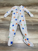 Dip Star Print Sleeper Oatmeal sz 6-12m