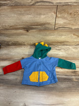 Cat & Jack Color Block Full Zip Hoodie Blue sz 6-9m